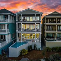 Beautiful New Beach Home with Private Pool, Spa & Stunning Beach Views