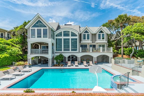 Oceanfront stunner w/ private pool & spa, game rooms, outdoor kitchen & more! - Image 1